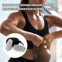 2 x Anti-Slip Workout Grips & Resistance Bands, Ergonomics Workout Rubber Gym Grips Pads for Men and Women Weightlifting, Fitness Training and Exercise, Protect Your Gymnastics Hand Grips