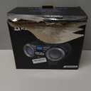 KLIM B3 Portable CD Player Boombox with FM Radio, Bluetooth, USB, AUX, and FM Radio Dual Speakers, EQ Sound Effects, 20 Preset Stations, Compact and Lightweight