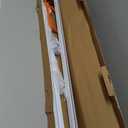 Ceiling Curtain Track System with Wall Mount, Silent Curtain Rail for Room Divider with Three Types of Hooks, 6ft - 9ft, White