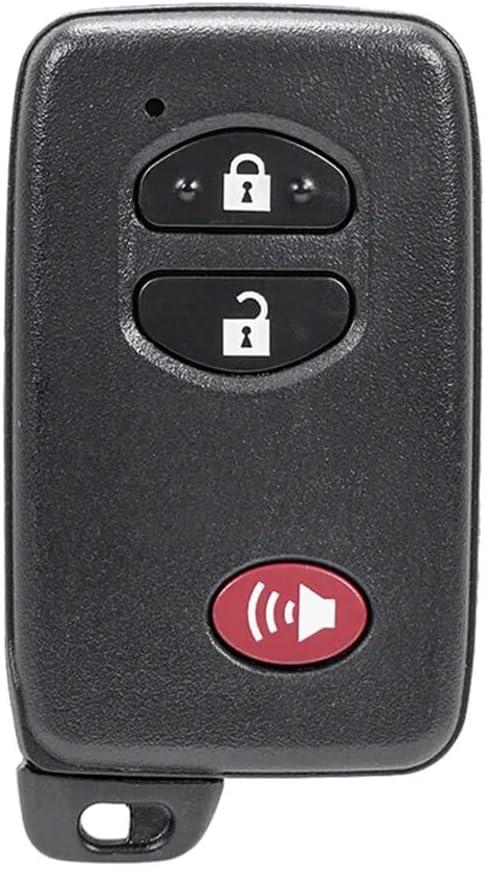 Smart Key for Toyota Venza, Alliskeys Proximity Smart Key Fob Replacement Compatible with Toyota Venza Prius 4Runner 2009-2016 HYQ14ACX 271451-5290 89904-47230 Black