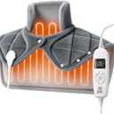 BOB AND BRAD Weighted Heating Pad for Neck Shoulders and Back Pain Relief, FSA Eligible/HSA Eligible, 2.2lb Electric Heating Pad, ETL Certified, Birthday Christmas Gifts for Women Men Mom Dad, 20"x22"