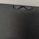 MEETION Ergonomic Foldable Bluetooth Keyboard, Split Compact Portable Keyboard for Business Travel, Ultra-Thin Folding Rechargeable Wireless Keyboards for iOS Android Windows Mac Tablet PC Smartphone (Black)