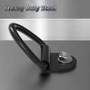 12 PCS V Ring Tie Down Anchors,Heavy Duty Steel Truck Bed Tie Down Anchors Rings,V-Ring Bolt On Trailer Anchor for Trailer,Cargo,Truck,Boat