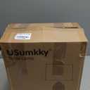 24 inch Vintage Ceramic Table Lamp with 5FT Cord - Single Farmhouse Rustic Bedside Lamp with Natural Textured Finish, Nightstand Lamps for Living Room, Bedroom, End Table Beige