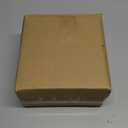 Sumnacon Cocktail-Sized Napkin Holder Square Glass Napkin Holder Table Gold Stylish Cocktail Napkin Holders for Kitchen Dining Table Counter, Decorative Napkin Basket for Picnic Wedding Party (5.7 x 5.7 Inch/Cocktail)