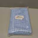 Home Brilliant Spring Decor Solid Supersoft Corduroy Pillow Cover 18x18 Decorative Velvet Throw Pillow Cover with Zipper for Bedroom Living Room, Sofa, Couch Bench, Light Blue, 18"x18" (45cm) (Baby Boy Blue)