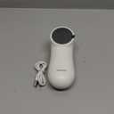 GAIATOP Fabric Shaver Rechargeable Lint Remover 3 Speeds Sweater Defuzzer, Cute Digital Screen Large Storage 6-Leaf Blades, Fuzz Pills Bobbles Trimmer for Clothes Furniture Bedclothes White 1 pc 