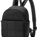WESTBRONCO Mini Backpack for Women Nylon Small Fashion Backpacks Purse Puffer Lightweight Backpacks for Travel, Shopping, Daily