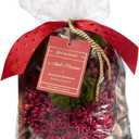 Aromatique The Smell of Christmas Potpourri Bag - Decorative Home Fragrance, Perfect Winter Decoration Long Lasting Room Sachet Botanicals Catchall Bowl Filler Decor Xmas Centerpiece 8oz