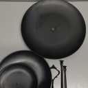 Lucky Will Black Tiered Dessert Serving Tray for Kid's Party Supplies Favors 3 Tier Cupcake Cake Stand for Birthday Tea Afternoon Halloween Christmas Candy Bar