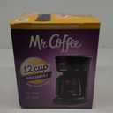 Mr. Coffee 12-Cup Programmable Coffeemaker, Brew Now or Later