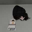 Men's Short Layered Wig, Dark Brown with Highlights, Synthetic Hair, Natural Look