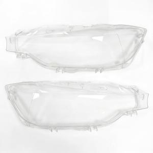1 Pair Left and Right Car Front Headlight Headlamp Lens Cover PC Shell for 2012 2013 2014 2015 2016 BMW 3 Series F30