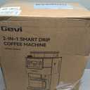 Gevi All In One 10-Cup Grind & Brew Coffee Maker with Built-In Burr Grinder