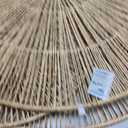 CHI AN HOME Wicker 23 Inch Jute Wall Decor Baskets, Set of 6 Extra Large Woven Jute Wall Plates, 23", 21", 15", 13", 12, 10", Decorative Baskets for Wall Arts, Wall Hanging for Bedroom, Living Room, Office