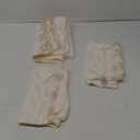 Soft Touch 2 Microfiber Towel and 1 Microfiber Bath Towel Lace Floral Edged Set of 3