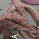 8PCS Stanley Cup Accessories Set, Adjustable Water Bottle Shoulder & Handle Strap, Glitter Protective Boot, Heart Shape Pompom Ball,Straw Topper Cover & Charms for Stanley 30oz 40oz Tumbler (Pink)