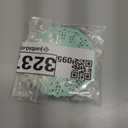 Round Paper Doilies, 100 Pcs 3.5 Colorful Decorative Lace Paper Doilies Disposable Placemats for Wedding Birthday Desserts Cakes Party Tableware Food Decoration, Green