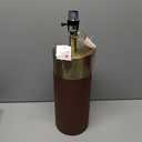 Stylecraft Natural Leather and Gold Table Lamp Large Size