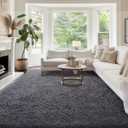 Ophanie Upgrade 5x8 Rugs for Living Room,Grey Fluffy Carpet Large Fuzzy Plush Shag Comfy Soft, Non-Slip Indoor Floor Carpet,for Kids Boys Girls, Room,Bedroom,Playroom, Home Decor Aesthetic