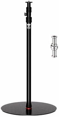 IFOOTAGE Round Base Monopod RB-A400, 79'' Aluminum Photography Light Stand, Camera Tripod Stand for DSLR Camera, Light, Webcam, Live Streaming, Vlogging, Payload 10KG/22LBS