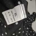 Women Casual Summer Polka Dot Sleeveless Midi Dresses Bohemian Side Slit Wedding Guest Long Dresses (Black, XL)