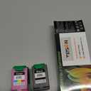 65XL Ink Cartridges High-Yield Replacement for HP Ink 65 XL HP65 HP 65 Ink Cartridges Black Color Combo Pack use with HP Envy 5055 5000 5052 Deskjet 3755 3700 3752 2600 2622 2652 Printers (2-Pack)