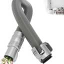 Complete Hose Assembly Designed to Compatible with Dyson DC25 Vacuum, Vacuum Cleaner Complete Hose Assembly Designed to Compatible with 915677-01