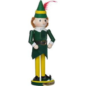 Kurt Adler Wooden Buddy The Elf Nutcracker, 11"