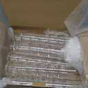 Gerrii 48 Pcs Clear Plastic Tumblers Drinking Cups Reusable Unbreakable Juice Acrylic Glasses Dishwasher Safe Plastic Glasses for Adults Picnic Party Kitchen (8 oz)