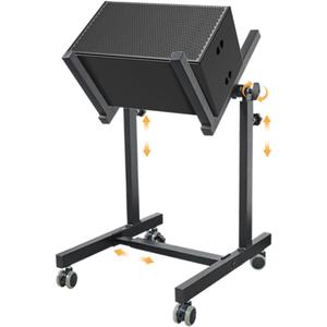 Heavy Duty Amplifier Stand, Adjustable Amps Speaker Cabinet Stand Combo Holder, Audio Rack, Guitar Amplifier Stand