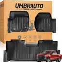 Umbrauto Floor Mats for Ford F250/F350/450 Super Duty 2017-2026 Crew Cab