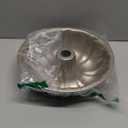 TeamFar 10 Inch Nonstick Cake Pan, 10 Cups Fluted Tube Cake Pan for Baking, Heavy Duty Carbon Steel Round Baking Tray for Making Jello/Monkey Bread/Chocoflan, Non Toxic, Easy Clean-Champagne Gold