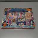 Galison Stitch by Stitch  1000 Piece Puzzle Fun and Challenging Activity with Bright and Bold Quilting and Crafting Themed Storefront Artwork for Adults and Families