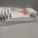 SRIWATANA Floating Shelves for Wall, Wall Shelves for Bathroom, Bedroom, Living Room, Kitchen, Office, Wood Shelves for Home Decor Set of 5 (Washed White)