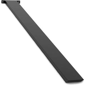 Hidden Island Countertop Support Bracket 1 Pack Black 36 Inch Heavy Duty Granite Countertop Bracket Iron Island Support Brackets for Granite Quartz Wood