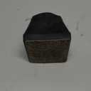 16 Pcs Square Chair Leg Protectors for Hardwood Floors, Silicone Felt Furniture Pads Non Slip,Free Moving Table Leg Covers,Chair Protectors for Wooden Floors. Black (X-Large)