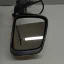 Right Passenger Side Mirror Compatible With 2011-2016 Jeep Grand Cherokee With Manual Folding Power Glass Heated Turn Signal Mirror Memory Chrome Replace#57010704AJ(11Pins)