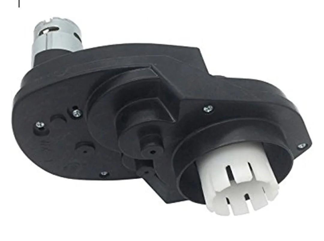 12 Volt 30000RPM Gearbox for Powered Wheel Accessories, Kids Powered Ride On Car 12V Electric Motor with Gear Box RS550 Match Children Ride-Ons Replacement Parts