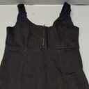 utcoco Denim Dress for Women Sleeveless Side Slit Bodycon Midi Jean Dresses for Women 2025, M