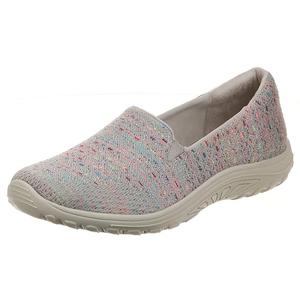 Skechers womens Reggae Fest - Wicker Loafer Flat, Taupe, 8.5 US