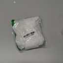 Women's Stretch High Waist Ruched Bodycon Double Layer Casual Mini Skirt (Medium, White)