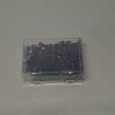 150 PCS #10 x 1 Sheet Metal Screws, Black Hex Washer Head Self Drilling Screw, Flanged Self Tapping Screws, 410 Stainless Steel