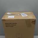 OYEARS Boho Table Lamps Bedroom Living Room Set 2,Suitable for Small Space,Farmhouse RattanTable Lamp 19Rustic Egg Design Resin Light Decoration,Nightstand Bedside Lamps for Office Study Rest (Brown and Beige)