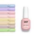 GAOY Pastel Gel Nail Polish Set, 8 Pink Green Blue Colors Soak Off Gel Polish Kit for Salon and Nail Art DIY at Home (Summer Breeze)