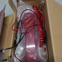 Sangyn Retro Wall Phones for Landline with Loud Mechanical Ringing Vintage Wall Mount Phone with Volume Adjustable Old Fashioned Corded Telephone for Kitchen Home School Hotel Office, Red