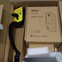 Veise VE017G-H Wi-Fi Smart Fingerprint Front Door Lock Set, Remote App Control, Keyless Entry Deadbolt with Handle, Backlit Keypad, IP55 Weatherproof, Auto Lock, Easy to Install, Matte Black