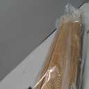 LazBlinds No Tools No Drill Cordless Bamboo Roman Shades, Light Filtering Window Treatment, Roll Up Bamboo Blinds for Windows 28'' W x 64'' H, Acorn