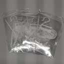 4 Pcs 4.7 x 5.9 Inch Skull Bone Decal White Skull Bone Decal 3D Sticker for Vehicle/Motorcycle/Boat/Cruisers/Chopper