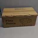 Baby Playpen 50x50 Inch, Play Pens for Babies and Toddlers Baby Fence Play Yards for Indoor & Outdoor with Breathable Mesh Anti-Fall Playpen (light grey)